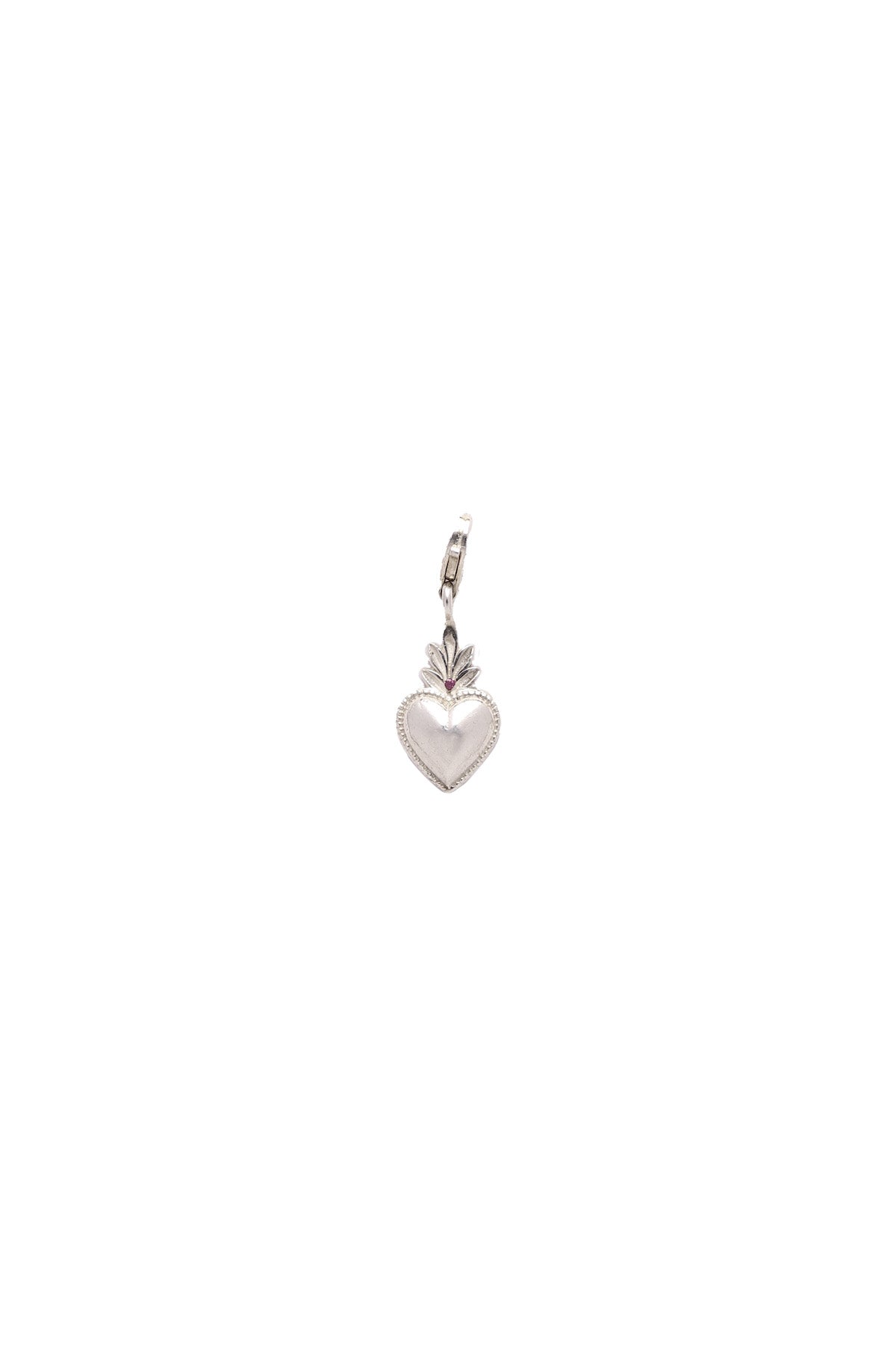 CHARM MILAGRITO PLATA + CIRCONIA