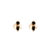 III (Aretes Maquise Diamante negro)