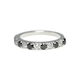 Media Churumbela de Diamantes Negros + Diamantes Blancos