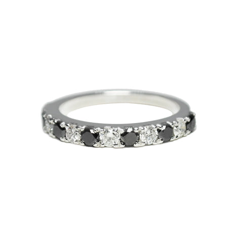 Media Churumbela de Diamantes Negros + Diamantes Blancos
