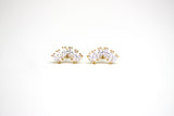 Aretes con circonias marquise