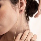 III (Aretes Maquise Diamante negro)