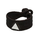 Pulsera Trenzada Triángulo