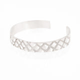 Pulsera Textura Plateada - Libélula Por Sofía